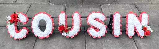 6 Letter Frame Funeral Tribute