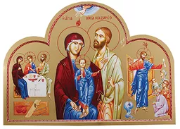 holy family gold foiled wooden box.jpg