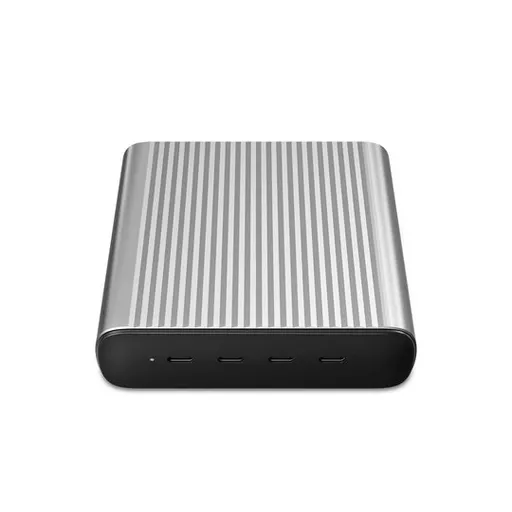 HYPER 245W GaN Desktop Charger Black, Silver Indoor