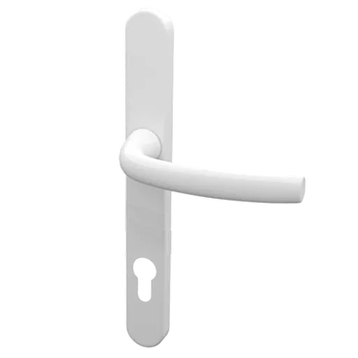 HOPPE Arrone Suited Lever/Lever Handle 240mm Backplate With 92mm Centres AR7550/3492