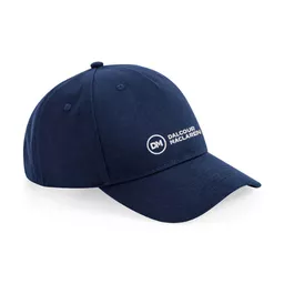 DalcourMaclaren_OrganicCotton5PanelCap_Navy_Front.png