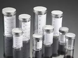 Containers 250ml Plain Label Metal Cap