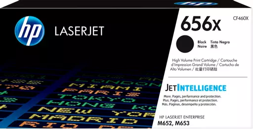 HP CF460X/656X Toner cartridge black, 27K pages ISO/IEC 19752 for HP LaserJet M 652
