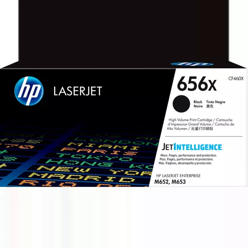 HP CF460X/656X Toner cartridge black, 27K pages ISO/IEC 19752 for HP LaserJet M 652