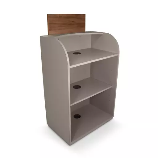 Keystone Desk 2 - Taupe & Warm Cherrywood.png