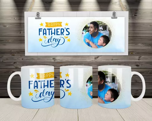 Personalised ''Happy Father's Day" Mug - Upload Photo