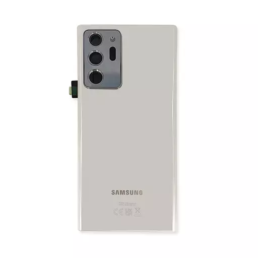 Back Cover w/ Camera Lens (Service Pack) (Mystic White) - For Galaxy Note 20 Ultra 5G (N986)
