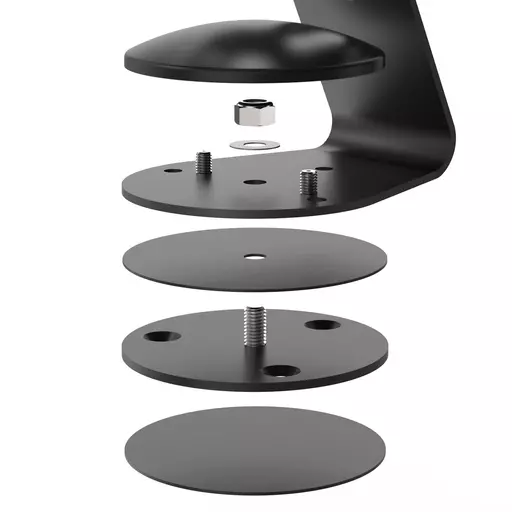 Compulocks Swivel Base for Core Stand Black