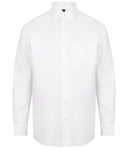 Henbury Long Sleeve Classic Oxford Shirt