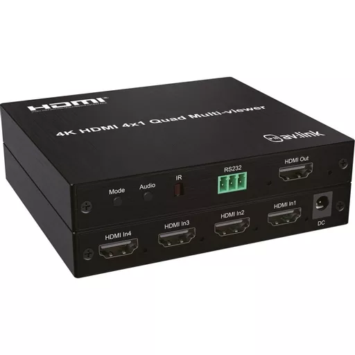 AV Link 4K HDMI Quad Multi-Viewer
