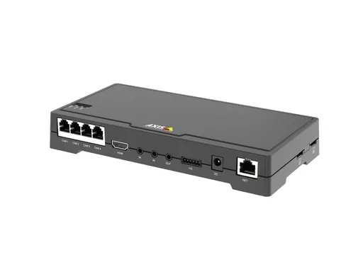 Axis 0878-002 network video recorder Black