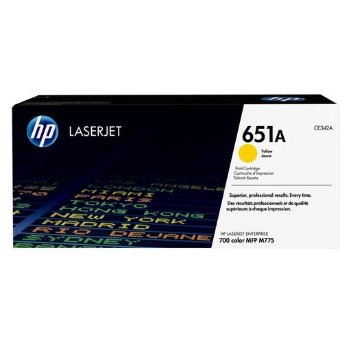 HP CE342A/651A Toner cartridge yellow, 16K pages ISO/IEC 19798 for HP LaserJet 700 M775