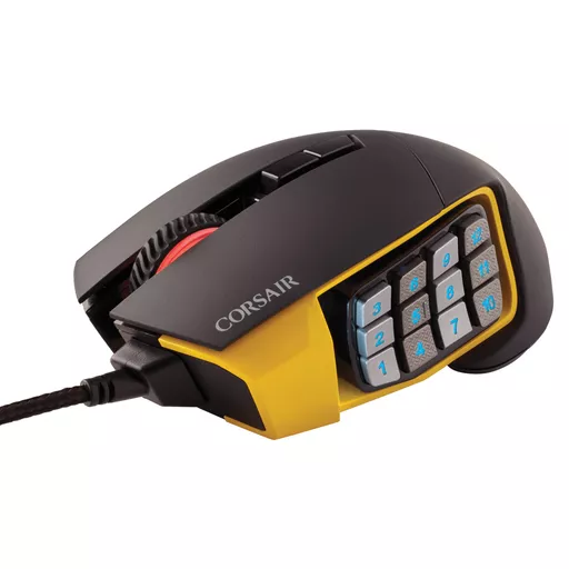 Corsair Scimitar Pro RGB mouse Gaming Right-hand USB Type-A Optical 16000 DPI