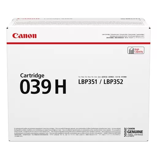 Canon 0288C001/039H Toner cartridge black, 25K pages ISO/IEC 19752 for Canon LBP-351