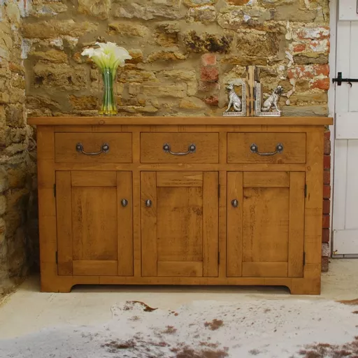 Wingfield Plank 3 Door Painted Sideboard