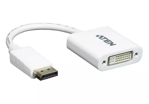 ATEN VC965 video cable adapter DisplayPort DVI-I White