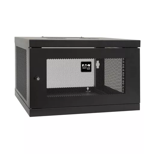 Tripp Lite SRW6UKD SmartRack 6U Low-Profile Switch-Depth Knock-Down Wall-Mount Mini Rack Enclosure