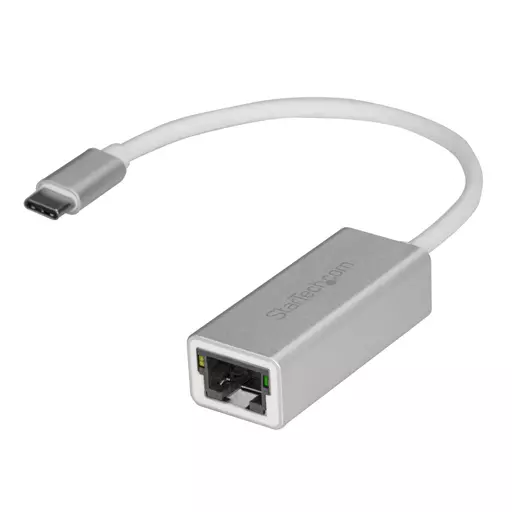 StarTech.com USB-C to Gigabit Network Adapter - Silver