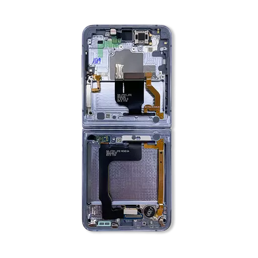 Inner OLED Screen Assembly (Service Pack) (Blue) - Galaxy Z Flip-4 5G (2022) (F721)