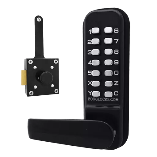 BORG LOCKS BL4409 Wooden Gate Digital Lock With Slam Latch