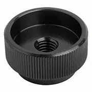 K0137 - Knurled Nuts In Steel With Pin Hole