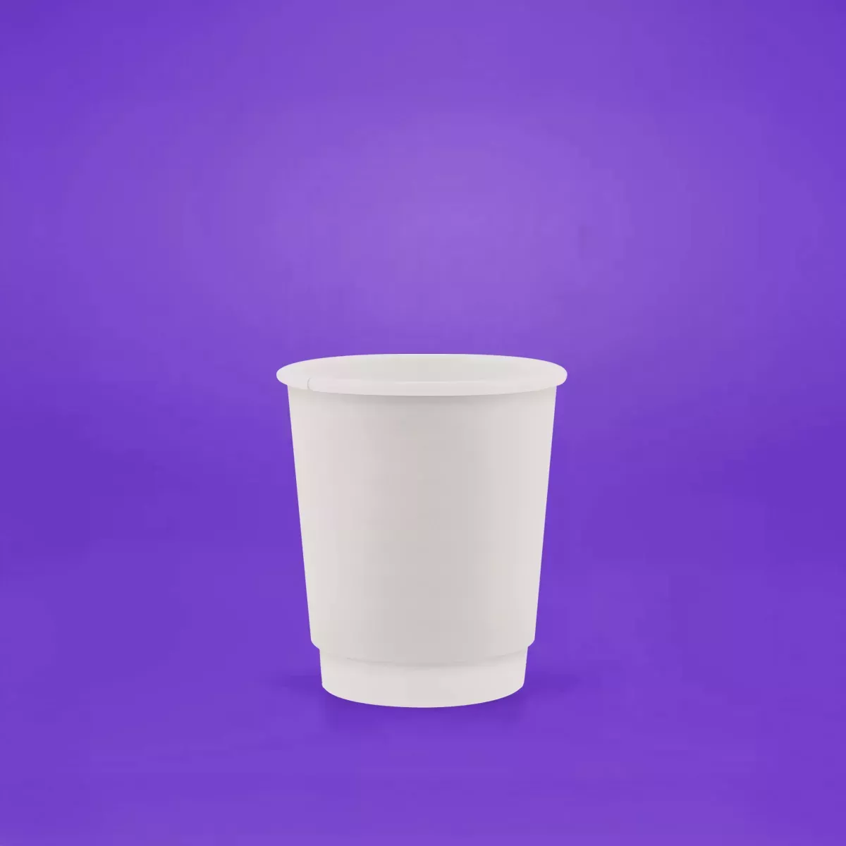 Plain cup awaiting branding