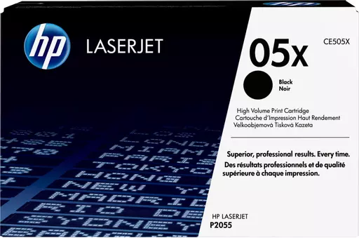 HP CE505X/05X Toner cartridge black, 6.5K pages ISO/IEC 19752 for HP LaserJet P 2055