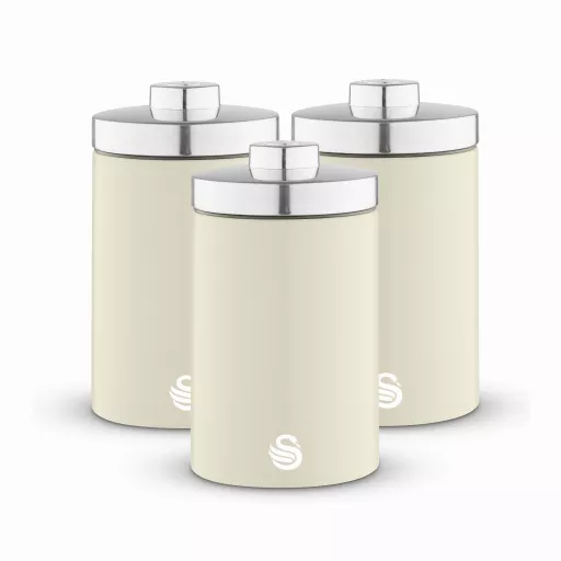 Townhouse Set of 3 Canisters