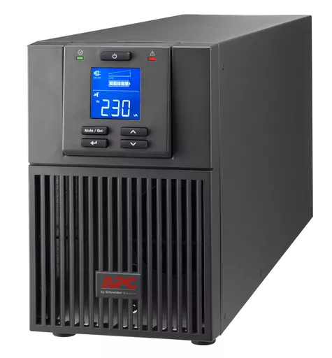 APC Easy UPS On-Line, 1000VA/800W, Tower, 230V, 3x IEC C13 outlets, Intelligent Card Slot, LCD, Extended runtime, No Battery