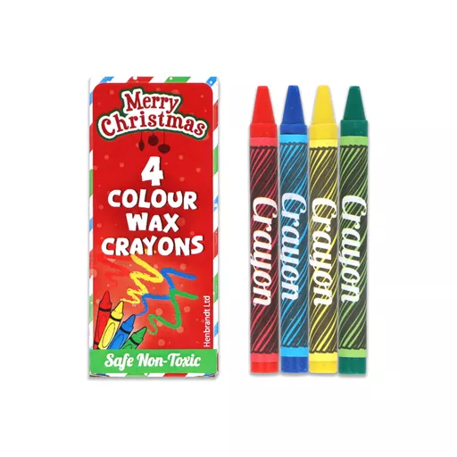Christmas Crayons Box of 4 - Pack of 120