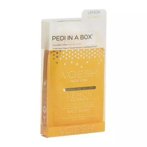 Voesh Pedi In A Box Basic 3 Step Lemon