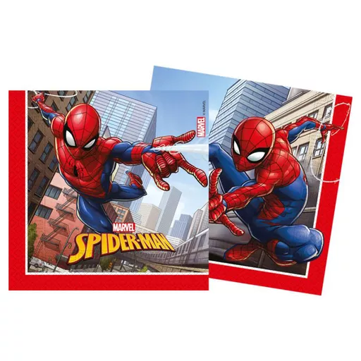 Spiderman Crime Fighter Napkins