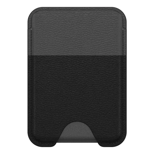OtterBox Symmetry Cactus Leather Wallet for MagSafe for iPhone 16, Noir Ash
