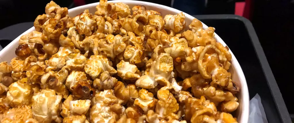 Homemade Toffee Popcorn