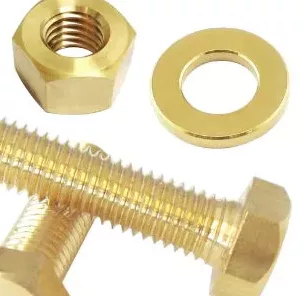 Brass Set Screws, Hex Nuts & Washers