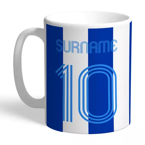 Brighton & Hove Albion FC Retro Shirt Mug