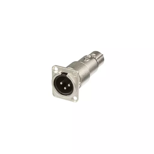 Neutrik NA3MDF XLR Male to Female Feed Through Adapter