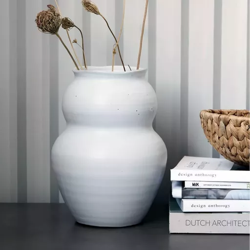 Vase, Juno, White