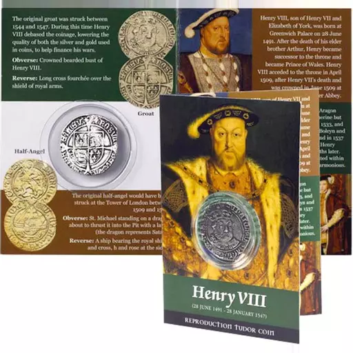 2 x Tudor Coins