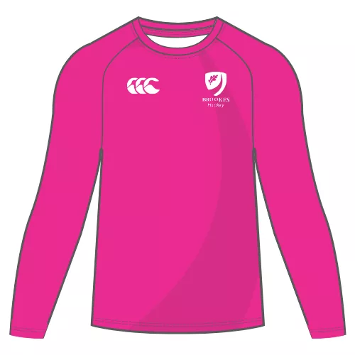 PRE-ORDER Oxford Brookes University Hockey Womens Bespoke Pink Long Sleeve Training T-Shirt