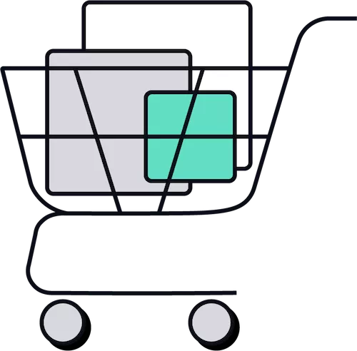 Illustrations of a Shopping Cart
