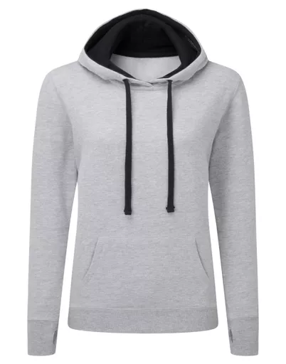 Ladies' Contrast Hoodie