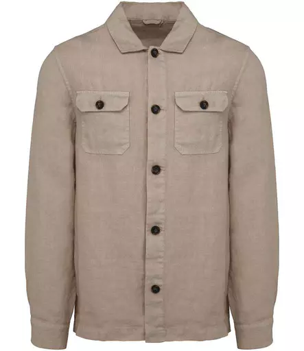 Spasso Linen Washed Overshirt