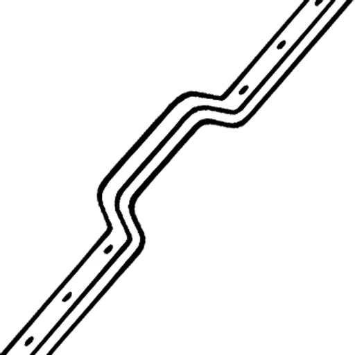 KICKSTOP 2609 16mm London Door Bar