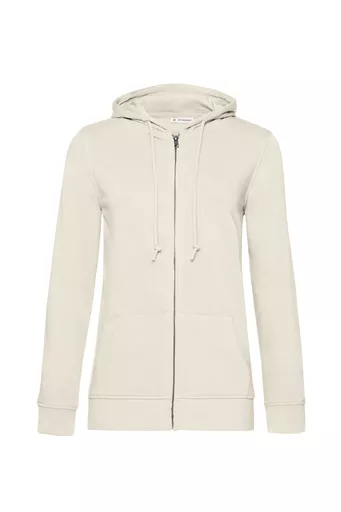 Women's Organic Zipped Hood