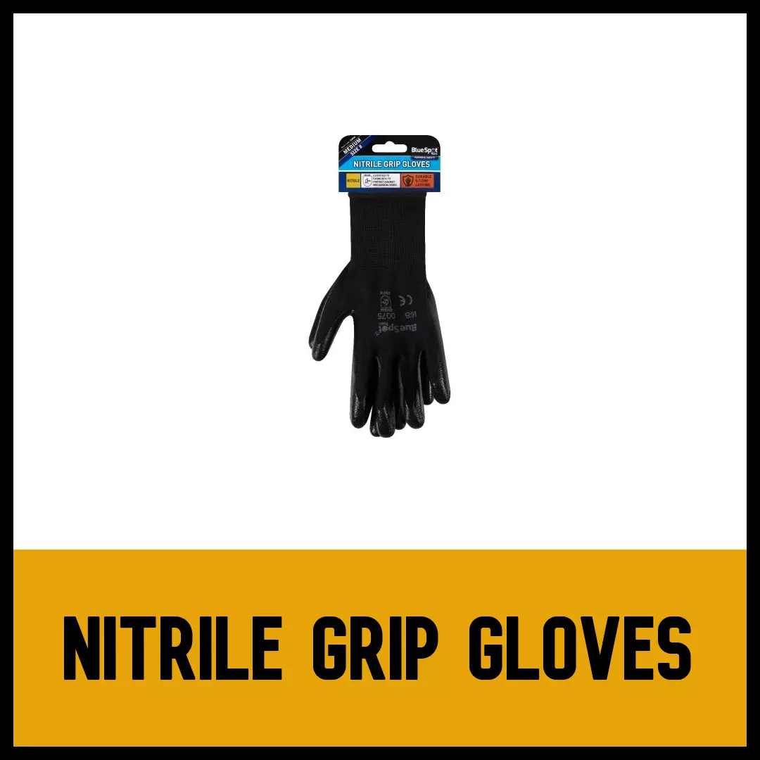 Nitrile Grip Gloves
