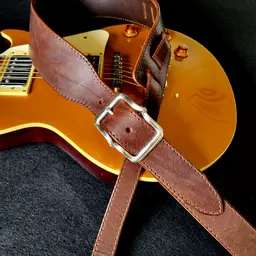 GS78 brown twister Pinegrove guitar strap161250.jpg