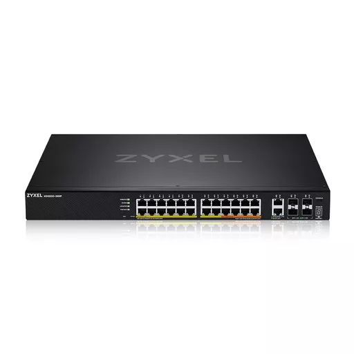 Zyxel XGS2220-30HP Managed L3 Gigabit Ethernet (10/100/1000) Power over Ethernet (PoE) Black