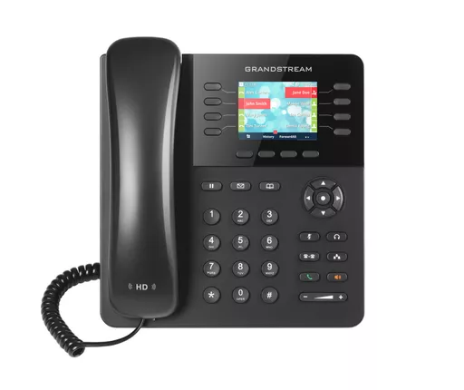 Grandstream Networks GXP2135 IP phone Black 8 lines TFT