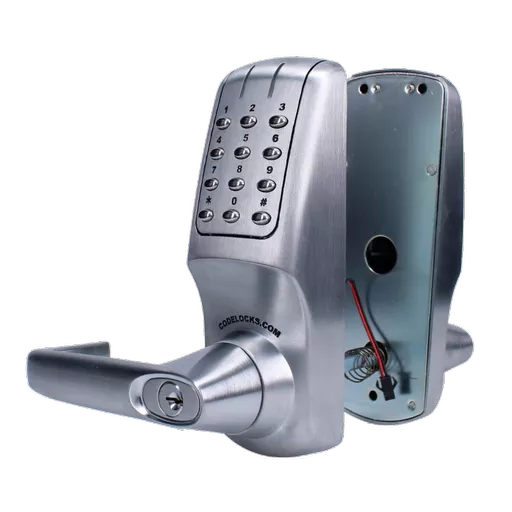 CODELOCKS CL5010 Battery Operated Digital Lock & Tubular Latch With Do ...